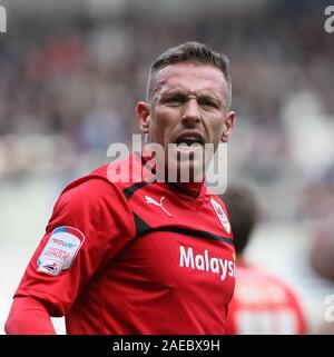 2 février 2013 - Championnat de Football nPower - Cardiff City Vs. La ville de Bristol - Craig Bellamy de Cardiff City en criant - Photo : Paul Roberts /Oneuptop/Alamy. Banque D'Images