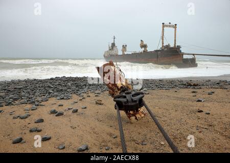 - Gadani troisième plus grand chantier de démolition des navires dans le monde, situé à Karachi au Pakistan. Banque D'Images