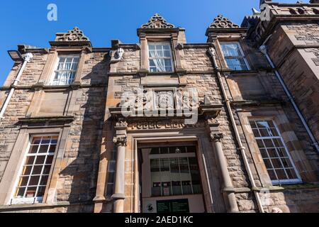 Bibliothèque centrale, Corn Exchange Rd, Stirling, Stirling et Falkirk, Ecosse, Royaume-Uni Banque D'Images