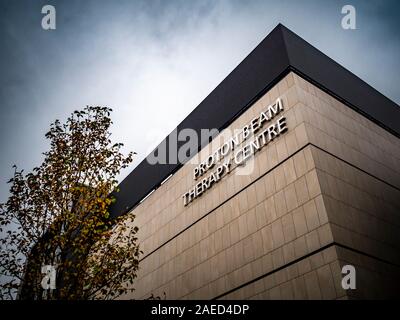 Le Centre de protonthérapie à l'Hôpital Christie, Manchester, Royaume-Uni. Banque D'Images