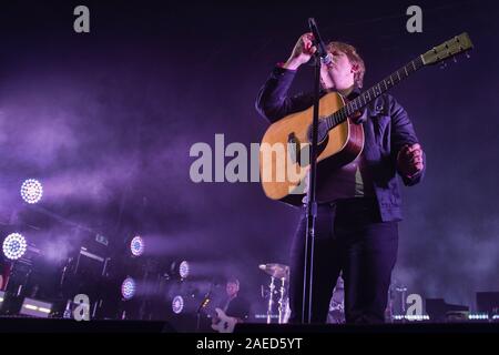 Glasgow, Écosse, Royaume-Uni 7 décembre 2019, fils préféré d'Écosse - Chanteur, auteur-compositeur Lewis Capaldi plaisirs son accueil public à un sold out O2 Academy Banque D'Images