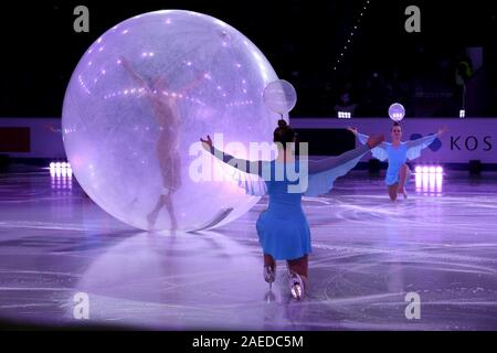 Torino, Italie. 05Th Dec 2019. Grand Prix of Figure Skating - galÂˆ coreografia iniziale SEJOURS AU COURS ISU Grand Prix of Figure Skating - Gala de démonstration, les sports de glace à Turin, Italie, 08 Décembre 2019 : Crédit Photo Agency indépendante/Alamy Live News Banque D'Images