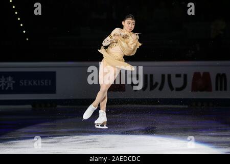 Torino, Italie. 05Th Dec 2019. Grand Prix of Figure Skating - galÂˆ kihira rika (Japon - 4ème seniors femmes) au cours de ISU Grand Prix of Figure Skating - Gala de démonstration, les sports de glace à Turin, Italie, 08 Décembre 2019 : Crédit Photo Agency indépendante/Alamy Live News Banque D'Images