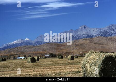 Vue sur le mont Borah dans Idaho Banque D'Images