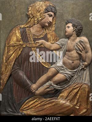 Jacopo Sansovino, vierge et l'enfant, c 1550 Vierge à l'enfant ; années 1550 date Banque D'Images