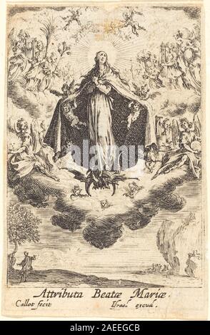 Jacques Callot, Attributs de la Vierge, en 1630 ou après les attributs de la Vierge ; en 1630 ou après Banque D'Images