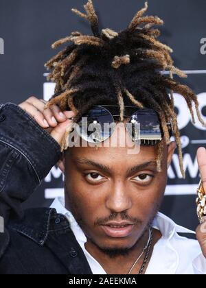 Las Vegas, États-Unis. 01 mai, 2019. (Dossier) Wrld jus meurt à 21. Wrld jus mort à 21 après la saisie à Chicago. LAS VEGAS, NEVADA, USA - Mai 01 : jus de rappeur Wrld assiste au Billboard Music Awards 2019 qui a eu lieu au MGM Grand Garden Arena le 1 mai 2019 à Las Vegas, Nevada, United States. (Photo par Xavier Collin/Image Crédit : Agence de Presse) L'agence de presse Image/Alamy Live News Banque D'Images