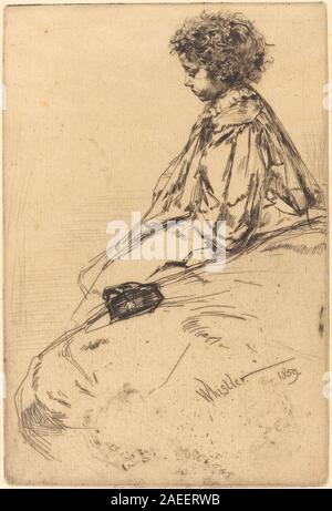 James McNeill Whistler, Bibi, Bibi 1859 Lalouette Lalouette ; 1859date Banque D'Images