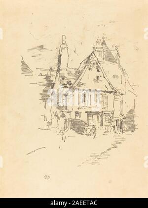 James McNeill Whistler, un toit à pignon, 1893 ; un toit à pignon date 1893 Banque D'Images