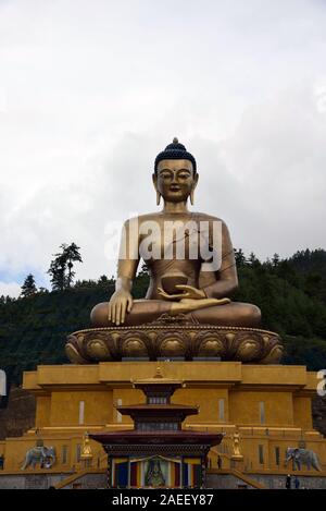 Grand Bouddha Statue Bouddha Shakyamuni, Dordenma, PC Inpact Phodrang, Thimphu, Bhoutan, Asie Banque D'Images