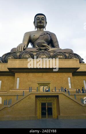 Grand Bouddha Statue Bouddha Shakyamuni, Dordenma, PC Inpact Phodrang, Thimphu, Bhoutan, Asie Banque D'Images