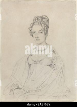 Jean-Auguste-Dominique Ingres, Mme Edward Dodwell, c 1816-1817 Mme Edward Dodwell ; c. 1816/1817 Banque D'Images