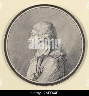 Jean-Auguste-Dominique Ingres, Portrait d'un homme, 1796 Portrait d'un homme ; 1796date Banque D'Images
