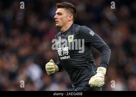 Nick Pope de Burnley - Tottenham Hotspur v Burnley, Premier League, Tottenham Hotspur Stadium, Londres, UK - 7 décembre 2019 Editorial N'utilisez que des restrictions s'appliquent - DataCo Banque D'Images