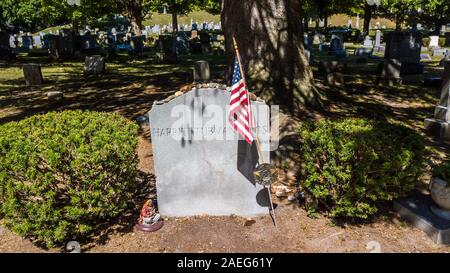 Tombe de Harriet Tubman, Fort Hill Cemetery, Auburn, NY, USA Banque D'Images