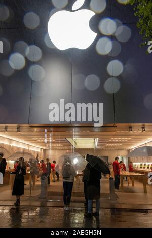 L'Apple Store de Ginza, Tokyo, Japon Banque D'Images