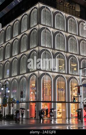 Fendi Tokyo Ginza Six,Tokyo, Japon Banque D'Images