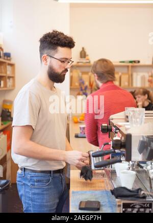 Toki Café, Amsterdam, Pays-Bas Banque D'Images