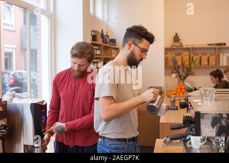 Toki Café, Amsterdam, Pays-Bas Banque D'Images