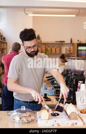 Toki Café, Amsterdam, Pays-Bas Banque D'Images