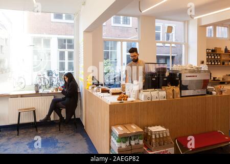 Toki Café, Amsterdam, Pays-Bas Banque D'Images