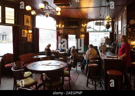 Café Welling, Café Brown, Amsterdam Banque D'Images