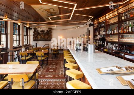 Restaurant Venus & Adonis, Amsterdam Banque D'Images