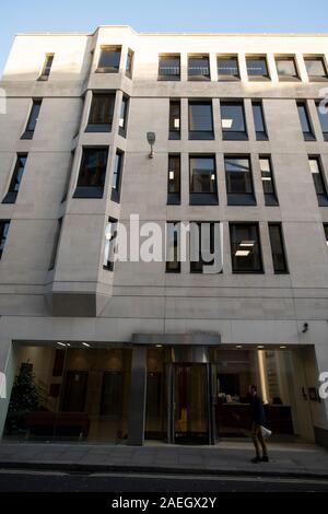 Une vue générale de l'office lorsque BuzzFeed UK est situé dans le centre de Londres, ce qui a été dit qu'il sera dissous dans deux mois si elle omet de déposer ses comptes auprès de Companies House. Banque D'Images