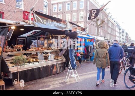 Marché Albert Cuyp, Amsterdam Banque D'Images