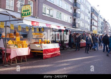 Marché Albert Cuyp, Amsterdam Banque D'Images