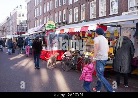 Marché Albert Cuyp, Amsterdam Banque D'Images