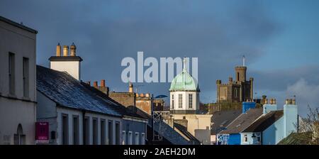 Afficher le long de High Street, Donaghadee Banque D'Images