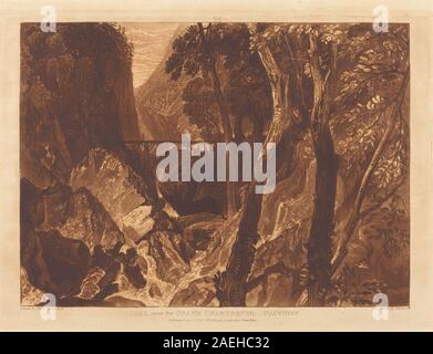 Joseph Mallord William Turner et Henry Edward Dawe, Moulin près de la Grande Chartreuse, publié 1816 Mill près de la Grande Chartreuse ; publié 1816 Banque D'Images