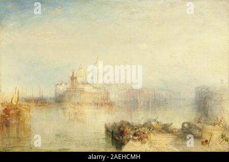 Joseph Mallord William Turner, la Dogana et Santa Maria della Salute, Venise, 1843 La Dogana et Santa Maria della Salute, Venise ; 1843date Banque D'Images