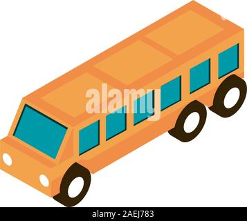 Space wagon transport véhicule icône isométrique vector illustration Illustration de Vecteur