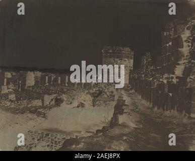 Louis De Clercq, Kalaat el Hosn (château des chevaliers, en Syrie), 1859 Kalaat el Hosn (château des chevaliers, en Syrie) ; 1859date Banque D'Images