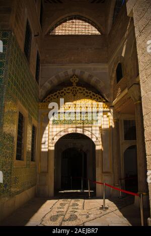 L'entrée principale du Harem dans le palais de Topkapi, Istanbul Banque D'Images