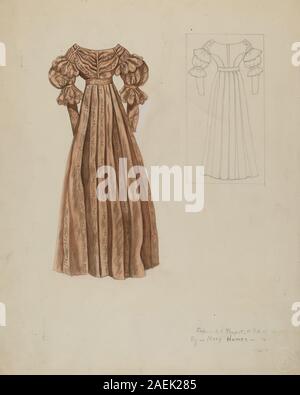 Mary E Humes, robe, robe c 1937 ; années 1937 date Banque D'Images