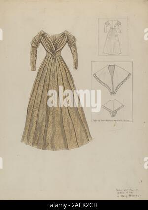 Mary E Humes, robe, robe c 1937 ; années 1937 date Banque D'Images