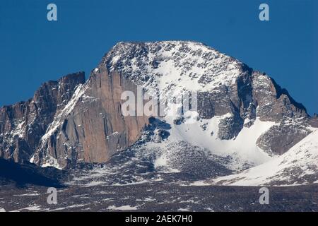 La longue crête, Rocky Mountain National Park, CO Banque D'Images