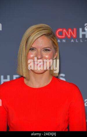 NEW YORK, NY - 08 DÉCEMBRE : Kate Bolduan participe à la 13e édition de la CNN Heroes à l'American Museum of Natural History le 08 décembre 2019 à New York Banque D'Images