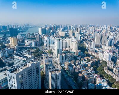 Photographie aérienne de la ville de tours d'habitation dans les villes asiatiques Banque D'Images