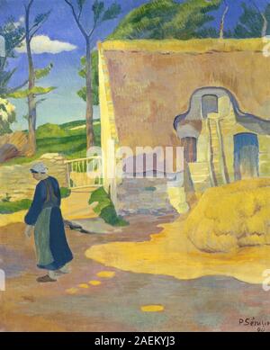 Paul Sérusier, ferme au Pouldu, 1890 ferme à Le Pouldu ; date des années 1890 Banque D'Images