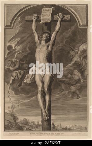 Paulus Pontius, d'après Sir Peter Paul Rubens, le Christ en croix, 1631 Le Christ sur la croix ; 1631date Banque D'Images