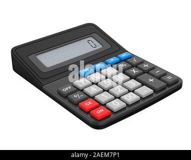 Calculator Isolated Banque D'Images