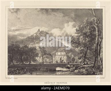 Pesne après François Alexandre Pernot, Chateau d'Argyle, 1826, Chateau d'Argyle ; date de 1826 Banque D'Images