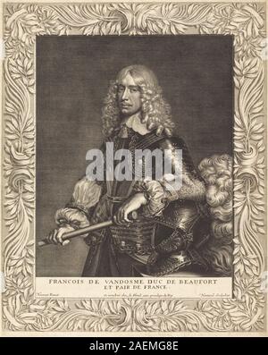 Robert Nanteuil après Jean Nocret, François, duc de Beaufort, 1649, François, duc de Beaufort ; date de 1649 Banque D'Images