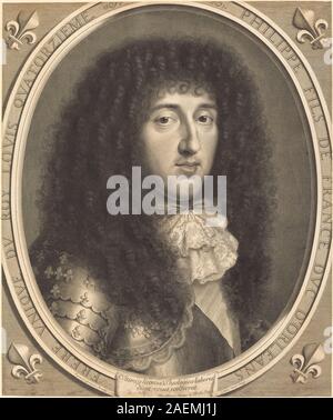Robert Nanteuil, Philippe, Duc d'Orléans, 1671, Philippe, Duc d'Orléans ; date de 1671 Banque D'Images