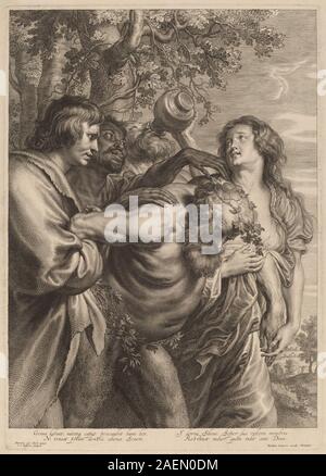 Après) by anonyme Sir Anthony Van Dyck, ivres de silène, Silène ivre Banque D'Images