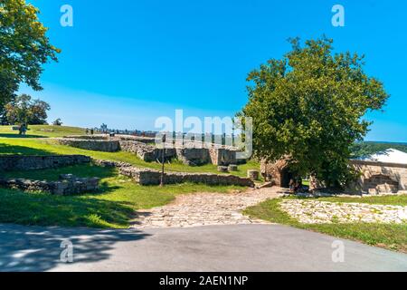 BELGRADE, SERBIE - août 10, 2019 : lieu historique, Kalemegdan à Belgrade. Il est l'un des plus populaires lieu touristique. Banque D'Images